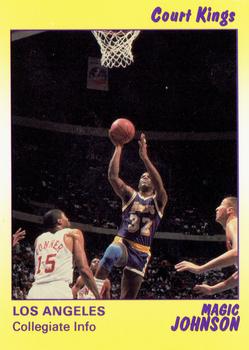 1990-91 Star Court Kings #7 Magic Johnson Front