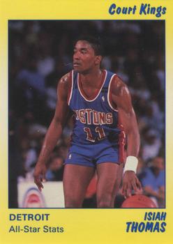 1990-91 Star Court Kings #84 Isiah Thomas Front