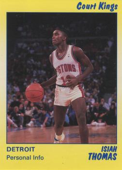 1990-91 Star Court Kings #89 Isiah Thomas Front