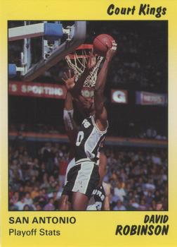 1990-91 Star Court Kings #74 David Robinson Front