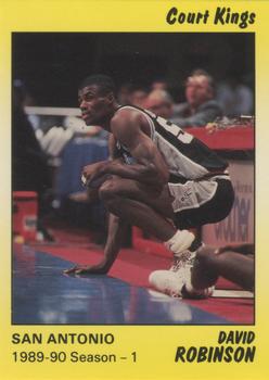 1990-91 Star Court Kings #75 David Robinson Front