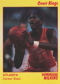 1990-91 Star Court Kings #10 Dominique Wilkins Front