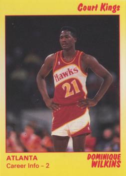 1990-91 Star Court Kings #15 Dominique Wilkins Front