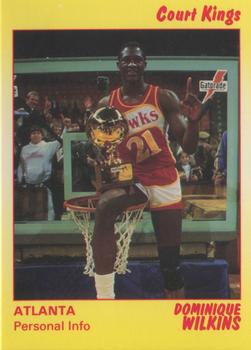 1990-91 Star Court Kings #17 Dominique Wilkins Front