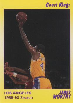1990-91 Star Court Kings #57 James Worthy Front