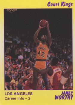 1990-91 Star Court Kings #59 James Worthy Front