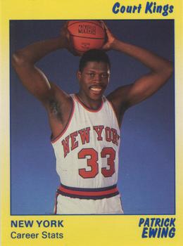 1990-91 Star Court Kings #37 Patrick Ewing Front