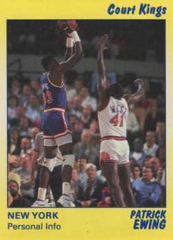 1990-91 Star Court Kings #44 Patrick Ewing Front
