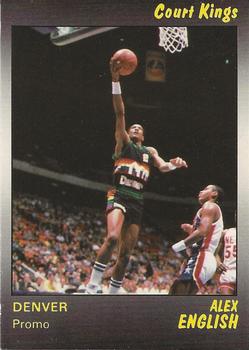 1990-91 Star Court Kings #NNO Alex English Front