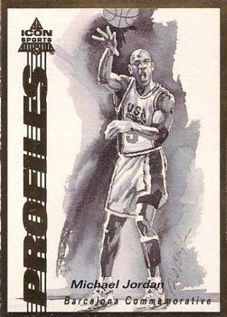 1992-93 Icon Sports Barcelona Commemorative #16 Michael Jordan Front