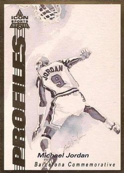 1992-93 Icon Sports Barcelona Commemorative #17 Michael Jordan Front
