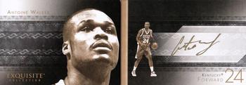 2013-14 Upper Deck Exquisite - Game Face Autograph Booklets #GF-AW Antoine Walker Front