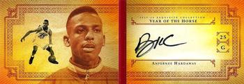 2013-14 Upper Deck Exquisite - Year of the Horse Autograph Booklets #YOH-HA Anfernee Hardaway Front