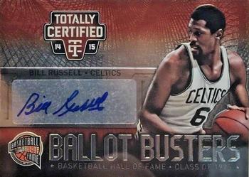 2014-15 Panini Totally Certified - Ballot Busters Signatures #BB-BR Bill Russell Front