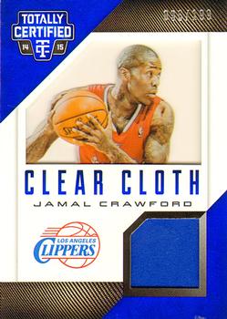 2014-15 Panini Totally Certified - Clear Cloth Jerseys Blue #15 Jamal Crawford Front