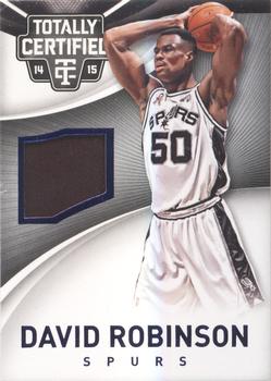 2014-15 Panini Totally Certified - Jerseys Blue #24 David Robinson Front
