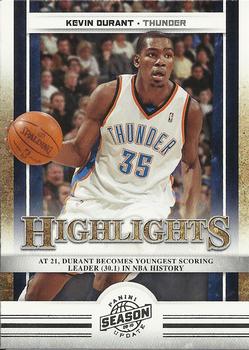 2009-10 Panini Season Update #4 Kevin Durant Front