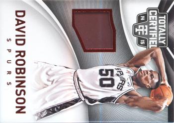 2014-15 Panini Totally Certified - Jerseys Red #24 David Robinson Front