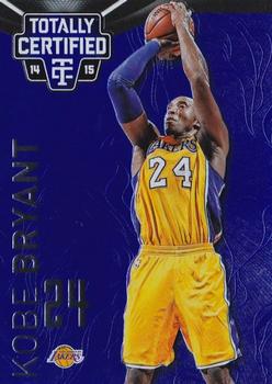 2014-15 Panini Totally Certified - Platinum Blue #66a Kobe Bryant Front