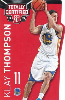 2014-15 Panini Totally Certified - Platinum Mirror Red Die Cuts #31 Klay Thompson Front
