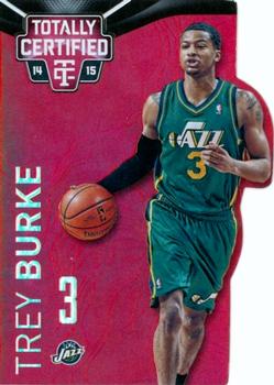 2014-15 Panini Totally Certified - Platinum Mirror Red Die Cuts #48 Trey Burke Front