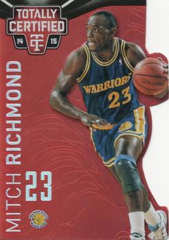2014-15 Panini Totally Certified - Platinum Mirror Red Die Cuts #117 Mitch Richmond Front