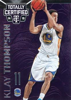 2014-15 Panini Totally Certified - Platinum Purple #31 Klay Thompson Front