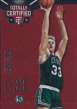 2014-15 Panini Totally Certified - Platinum Red #122 Larry Bird Front
