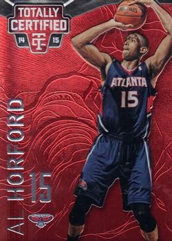 2014-15 Panini Totally Certified - Platinum Red #4 Al Horford Front