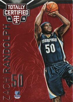 2014-15 Panini Totally Certified - Platinum Red #5 Zach Randolph Front