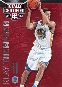 2014-15 Panini Totally Certified - Platinum Red #31 Klay Thompson Front