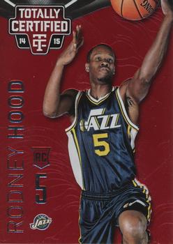 2014-15 Panini Totally Certified - Platinum Red #160 Rodney Hood Front