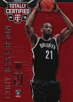 2014-15 Panini Totally Certified - Platinum Red #177 Cory Jefferson Front