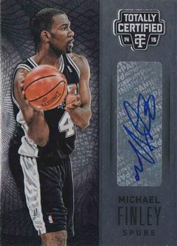2014-15 Panini Totally Certified - Signatures #TCS-MF Michael Finley Front