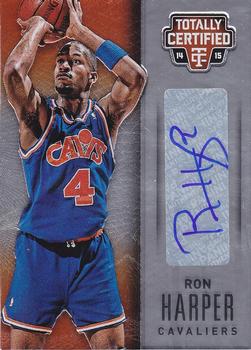 2014-15 Panini Totally Certified - Signatures #TCS-RH Ron Harper Front