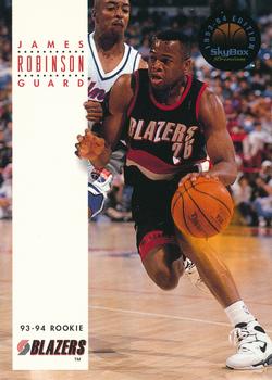 1993-94 SkyBox Schick #NNO James Robinson Front