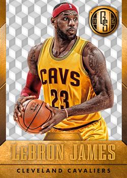 2014-15 Panini Gold Standard #23a LeBron James Front
