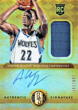 2014-15 Panini Gold Standard #201 Andrew Wiggins Front