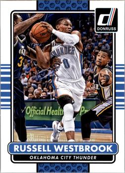 2014-15 Donruss #21 Russell Westbrook Front