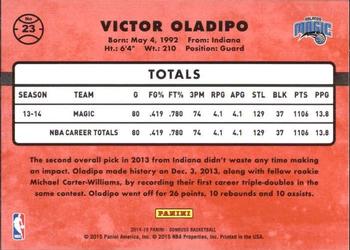 2014-15 Donruss #23 Victor Oladipo Back