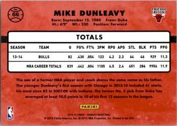 2014-15 Donruss #66 Mike Dunleavy Jr. Back