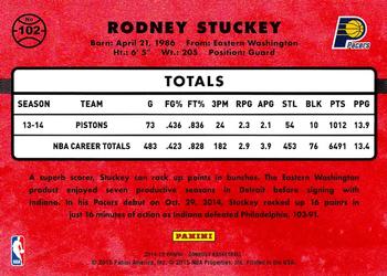 2014-15 Donruss #102 Rodney Stuckey Back