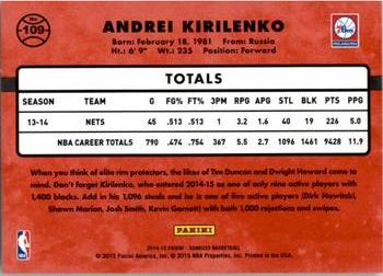 2014-15 Donruss #109 Andrei Kirilenko Back