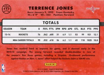 2014-15 Donruss #117 Terrence Jones Back