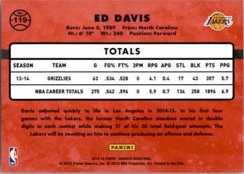 2014-15 Donruss #119 Ed Davis Back