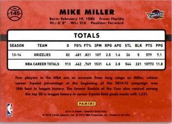 2014-15 Donruss #145 Mike Miller Back