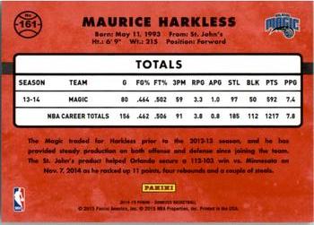 2014-15 Donruss #161 Maurice Harkless Back