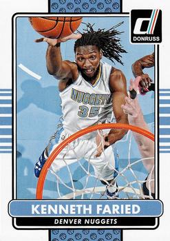 2014-15 Donruss #177 Kenneth Faried Front