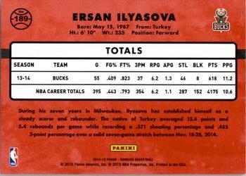 2014-15 Donruss #189 Ersan Ilyasova Back