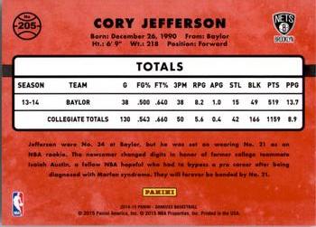 2014-15 Donruss #205 Cory Jefferson Back